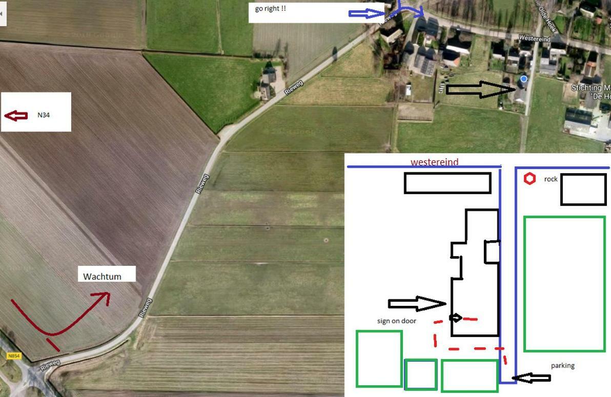 דירות Logeerruimte In Gerenoveerde Boerderij In Wachtum מראה חיצוני תמונה